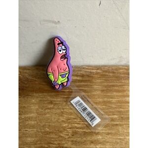 CROCS Jibbitz Patrick Star Shoe Charm NWT